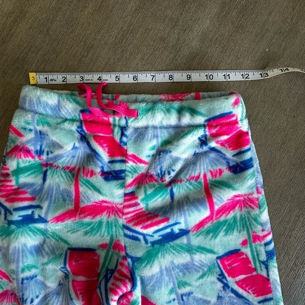 Vineyard Vines Pink and Blue Fleece medium 10-12 girls Pants